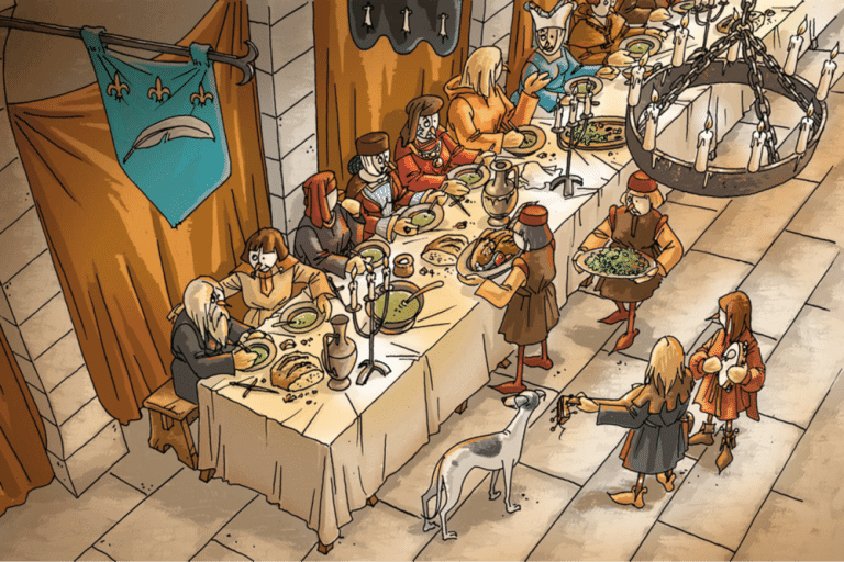 illustration banquet Didier Georget