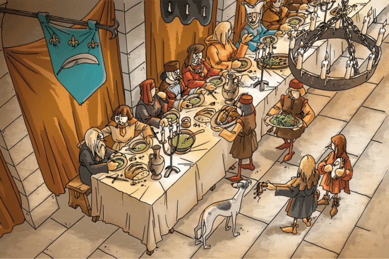 illustration banquet Didier Georget illustration banquet Didier Georget