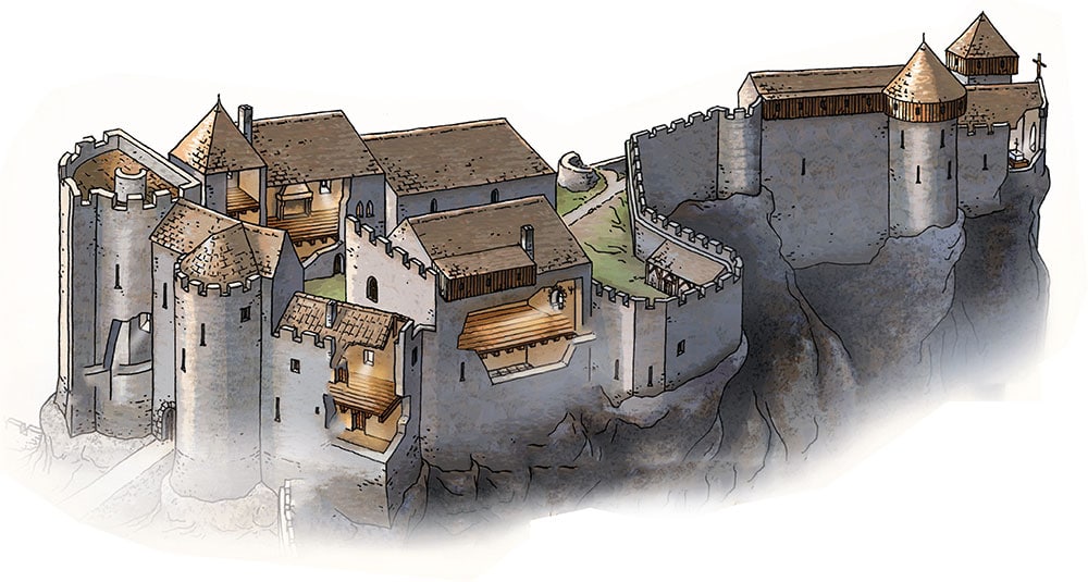 Témoignage historique du chateau de penne